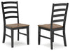 Silla de comedor Wildenauer (juego de 2)