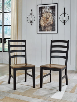 Silla de comedor Wildenauer (juego de 2)