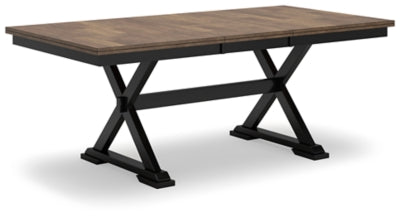 Mesa extensible de comedor Wildenauer