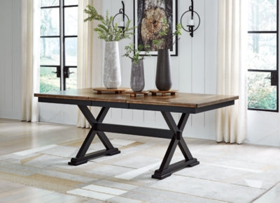 Mesa extensible de comedor Wildenauer