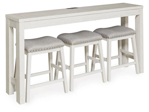 Robbinsdale Counter Height Dining Table and 3 Barstools Set