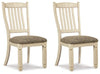 Silla de comedor Bolanburg (juego de 2)