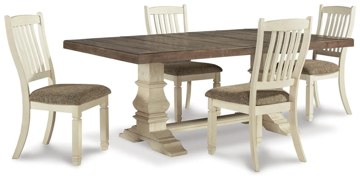 Bolanburg Extension Dining Table and 4 Chairs