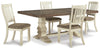 Bolanburg Extension Dining Table and 4 Chairs