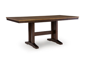 Anixburg Counter Height Dining Extension Table