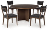 Mesa de comedor y 4 sillas Korestone