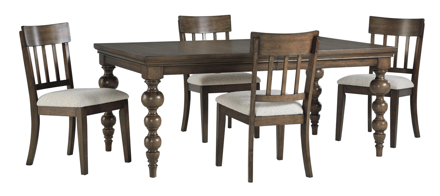 Mesa de comedor Veramond y 4 sillas