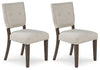 Silla de comedor Veramond (juego de 2)