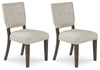 Silla de comedor Veramond (juego de 2)
