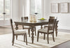 Mesa de comedor Veramond y 4 sillas