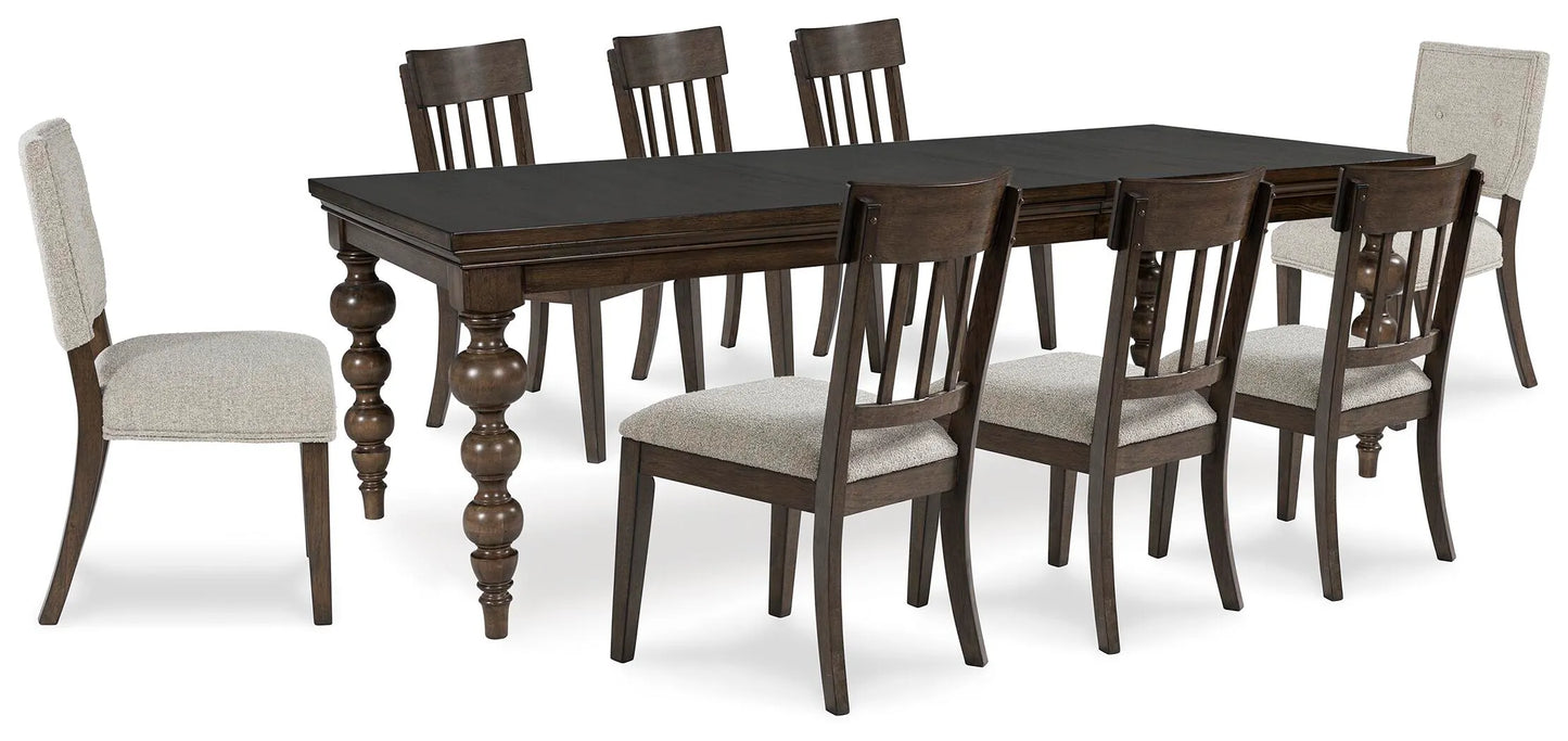 Mesa de comedor Veramond y 8 sillas