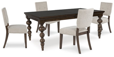 Veramond Dining Table and 4 Chairs