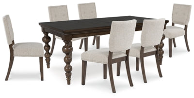 Mesa de comedor Veramond y 6 sillas