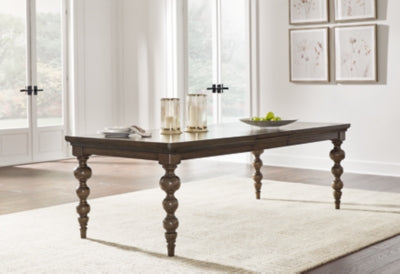 Mesa extensible de comedor Veramond