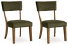 Silla de comedor Steenlage (juego de 2)