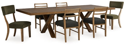 Mesa de comedor Steenlage y 6 sillas
