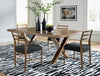 Steenlage Dining Table and 4 Chairs