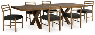 Mesa de comedor Steenlage y 6 sillas