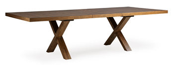 Mesa extensible de comedor Steenlage