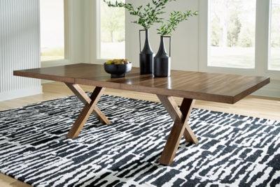 Mesa extensible de comedor Steenlage