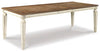 Mesa extensible de comedor Realyn