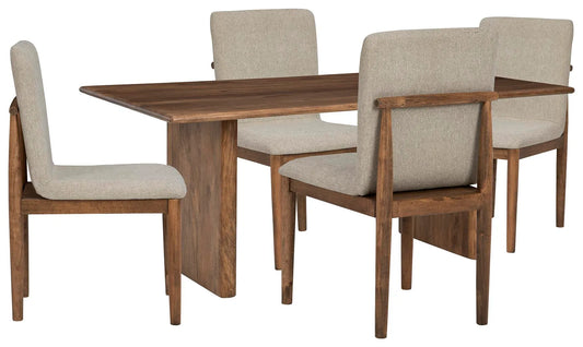 Isanti Dining Table and 4 Chairs