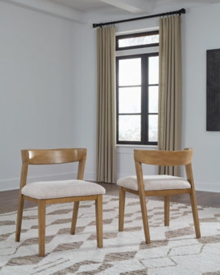 Silla de comedor Kristiland (juego de 2)