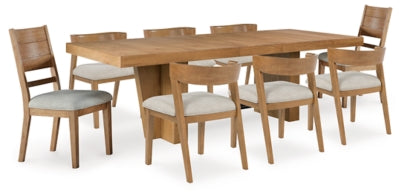 Kristiland Dining Table and 8 Chairs