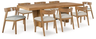 Mesa de comedor y 8 sillas Kristiland