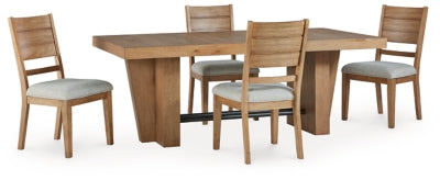Kristiland Dining Table and 4 Chairs
