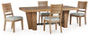 Kristiland Dining Table and 4 Chairs