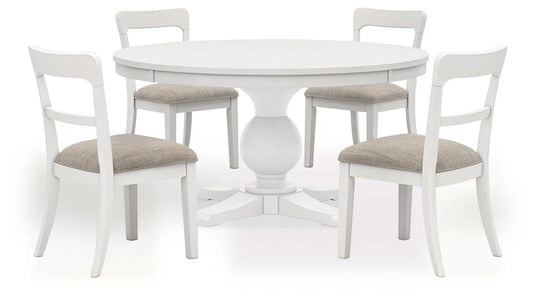 Chadworth Dining Table and 4 Chairs