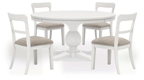 Chadworth Dining Table and 4 Chairs