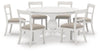 Chadworth Dining Table and 6 Chairs