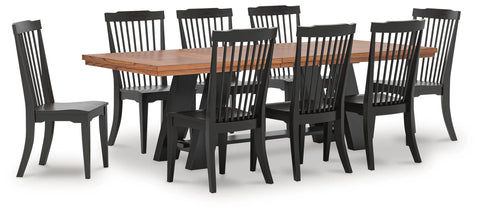 Chadworth Extension Dining Table and 8 Chairs