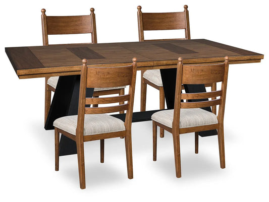 Chadworth Extension Dining Table and 4 Chairs