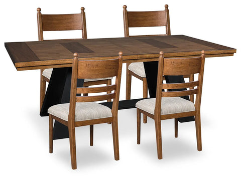 Chadworth Extension Dining Table and 4 Chairs