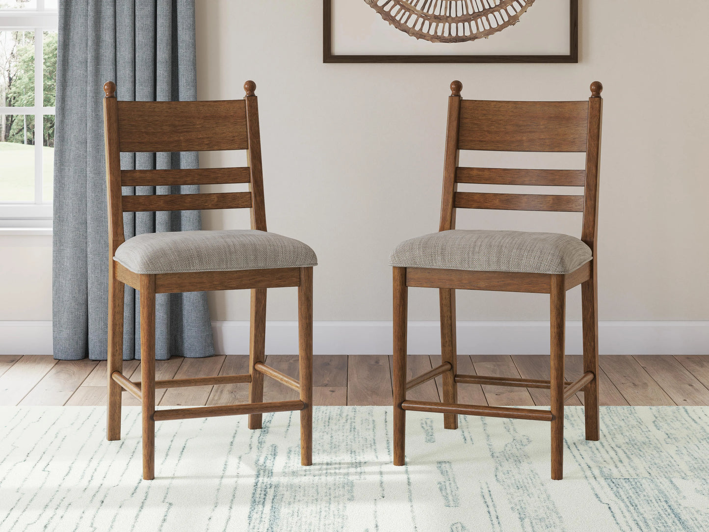 Chadworth Counter Height Barstool (Set of 2)