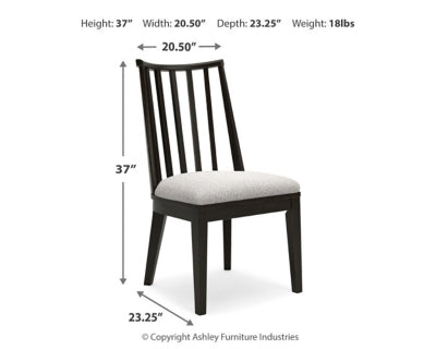 Silla de comedor Galliden