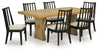 Galliden Dining Table and 6 Chairs