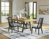 Galliden Extension Dining Table and 4 Chairs
