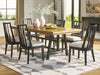 Galliden Extension Dining Table and 6 Chairs