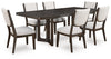 Breckington Extension Dining Table and 6 Chairs