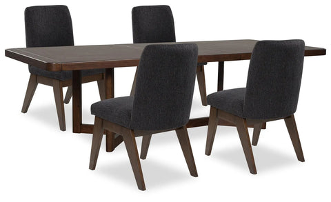 Kendamor Extension Dining Table and 4 Chairs