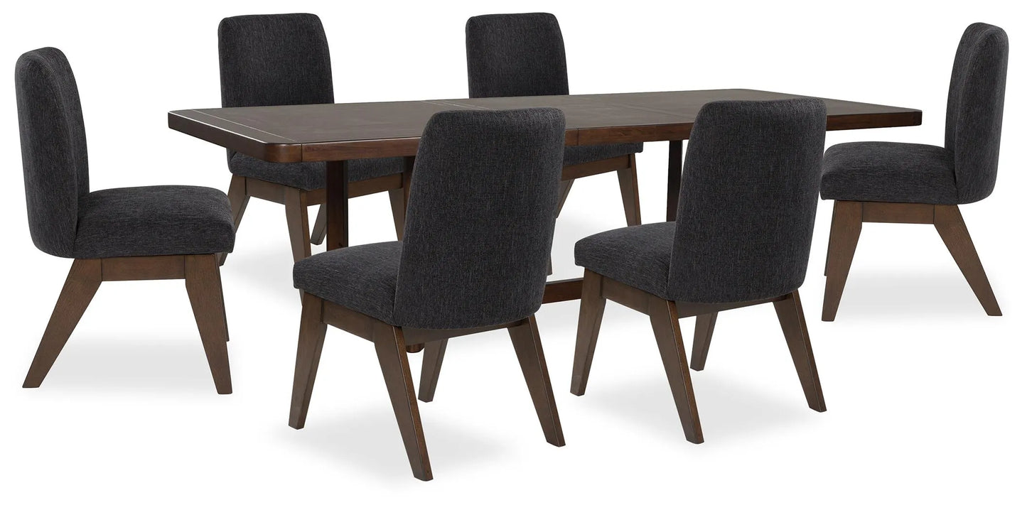 Kendamor Extension Dining Table and 6 Chairs