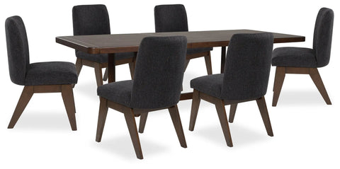 Kendamor Extension Dining Table and 6 Chairs