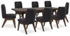 Kendamor Extension Dining Table and 8 Chairs