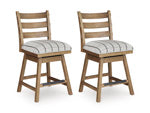 Ridgester Counter Height Swivel Barstool