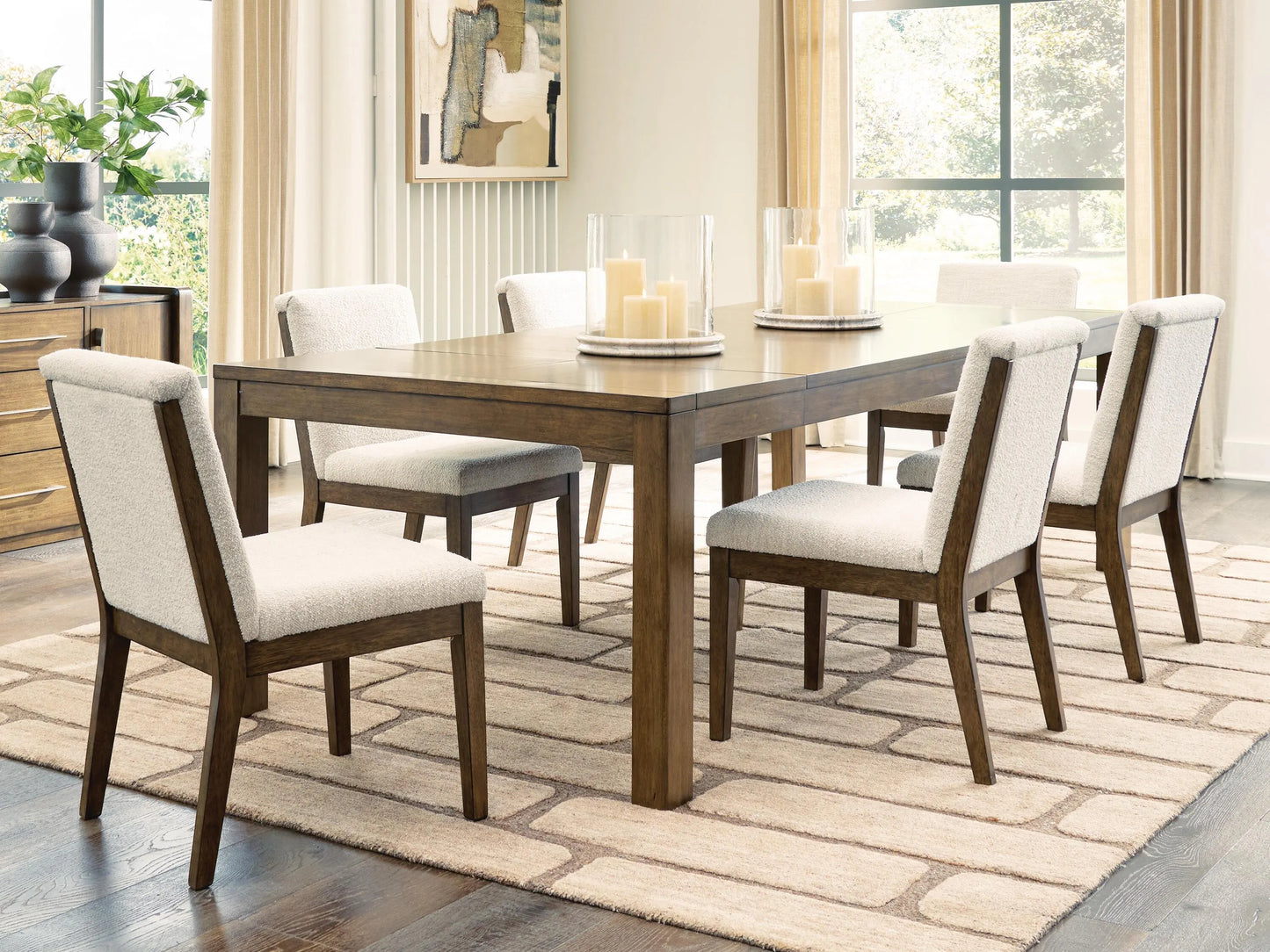 Marxmore Extension Dining Table and 6 Chairs