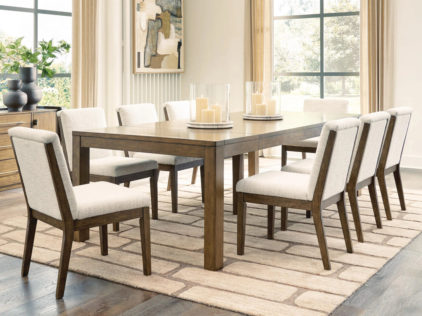 Marxmore Extension Dining Table and 8 Chairs